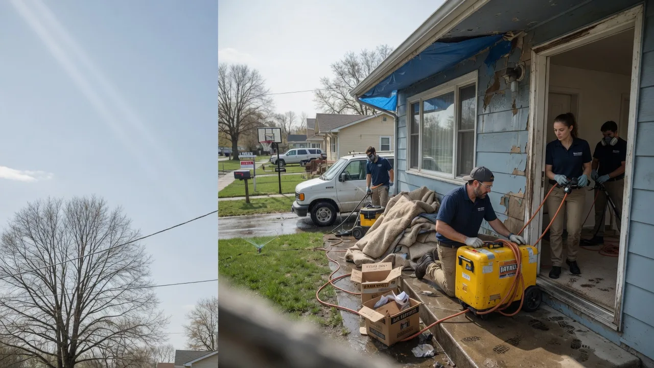 Basement Flood Cleanup in Clinton, AR near me